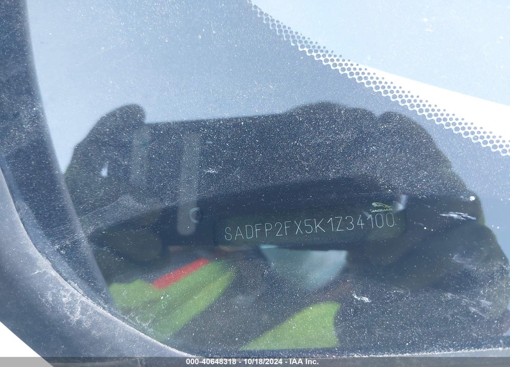 2019 JAGUAR E-PACE SE VIN: SADFP2FX5K1Z34100