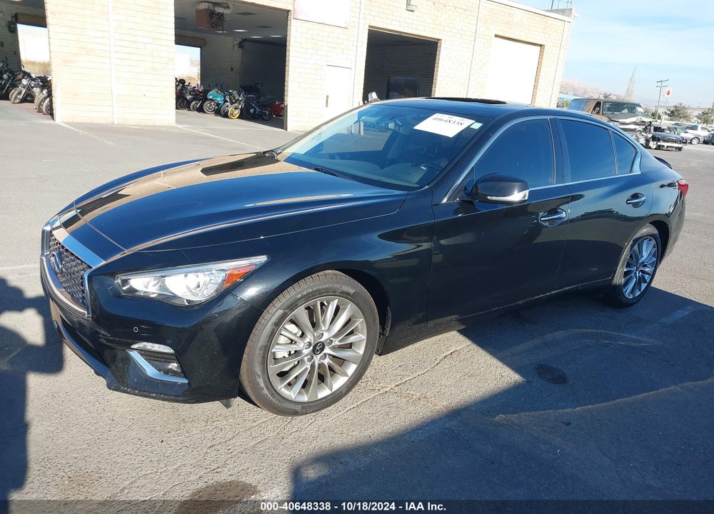 2021 INFINITI Q50 LUXE AWD VIN: JN1EV7BR5MM754203
