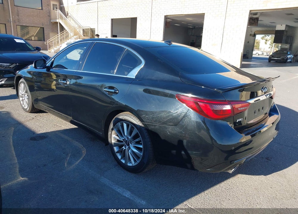 2021 INFINITI Q50 LUXE AWD VIN: JN1EV7BR5MM754203