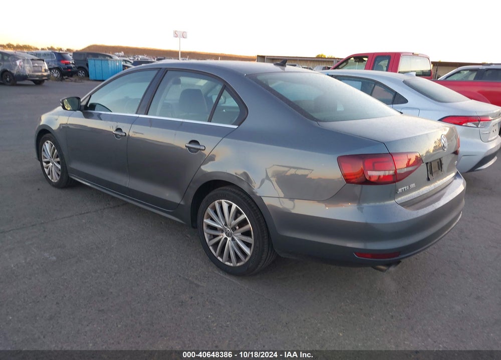 2016 VOLKSWAGEN JETTA 1.8T SEL VIN: 3VWL07AJ3GM260040