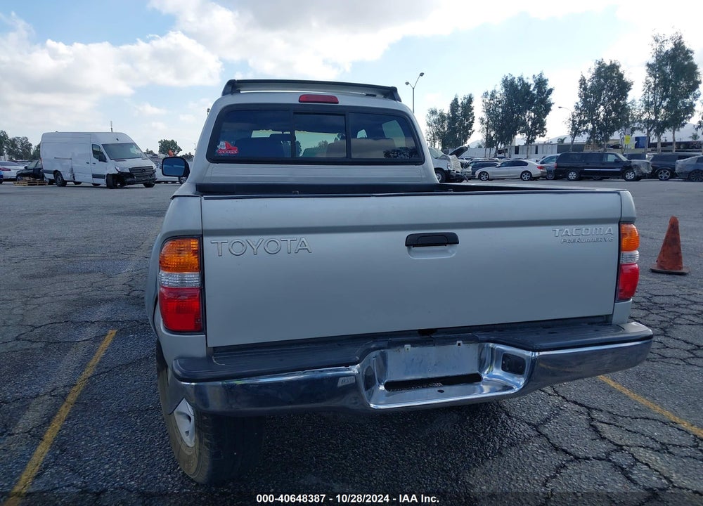 2002 TOYOTA TACOMA PRERUNNER V6 VIN: 5TEGN92N02Z018398