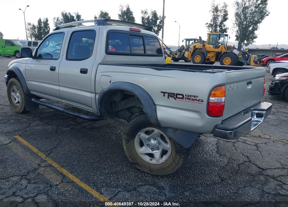 2002 TOYOTA TACOMA PRERUNNER V6 VIN: 5TEGN92N02Z018398