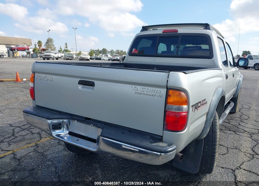 2002 TOYOTA TACOMA PRERUNNER V6 VIN: 5TEGN92N02Z018398