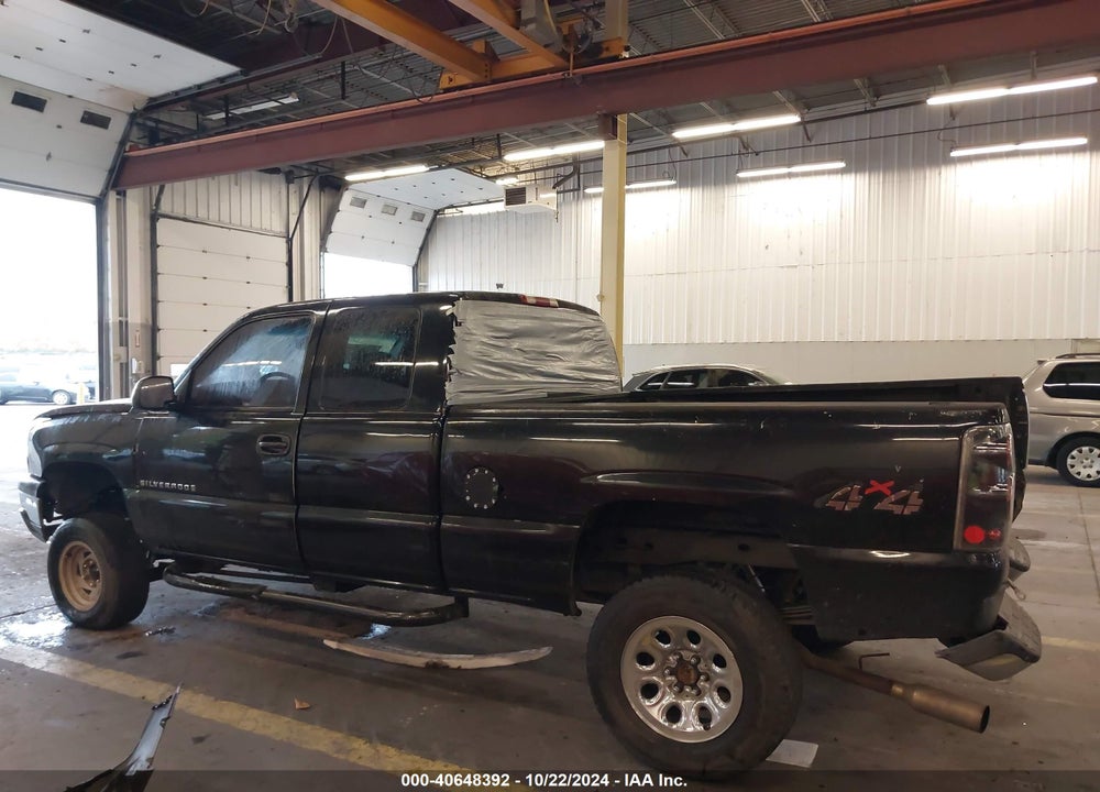 1999 CHEVROLET SILVERADO 1500 LT VIN: 2GCEK19T4X1106811