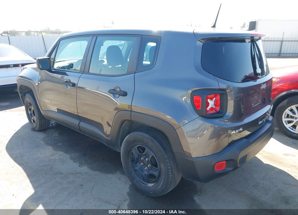2018 JEEP RENEGADE SPORT 4X4 VIN: ZACCJBAH8JPH32415