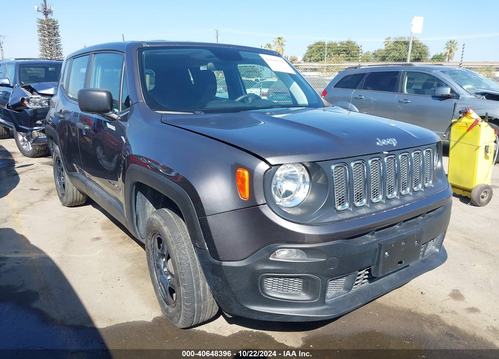 2018 JEEP RENEGADE SPORT 4X4 VIN: ZACCJBAH8JPH32415