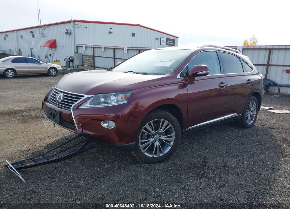 2014 LEXUS RX 450H VIN: JTJBC1BA7E2452841