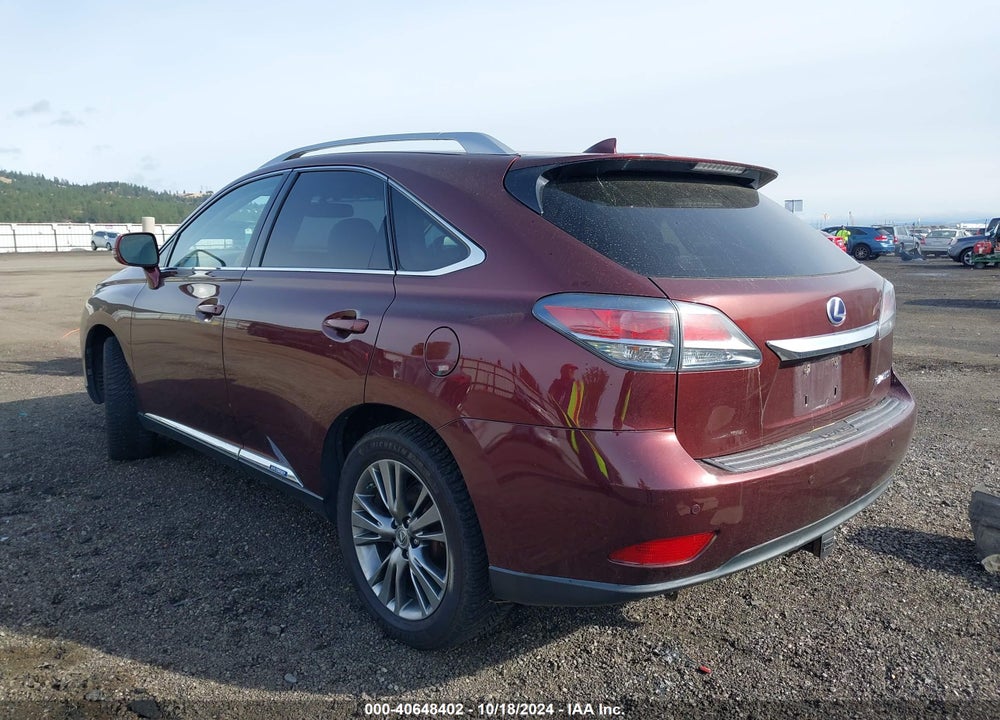 2014 LEXUS RX 450H VIN: JTJBC1BA7E2452841