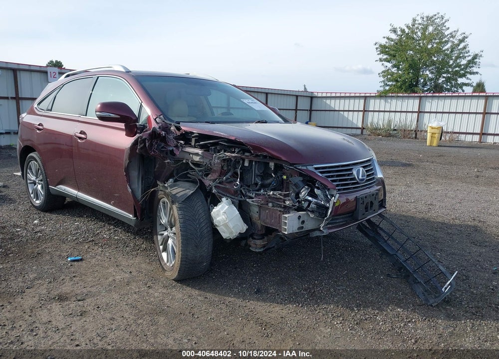 2014 LEXUS RX 450H VIN: JTJBC1BA7E2452841
