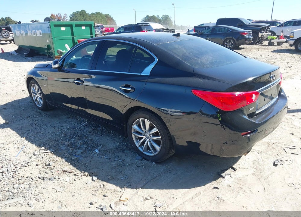 2016 INFINITI Q50 3.0T PREMIUM VIN: JN1EV7AR2GM343167