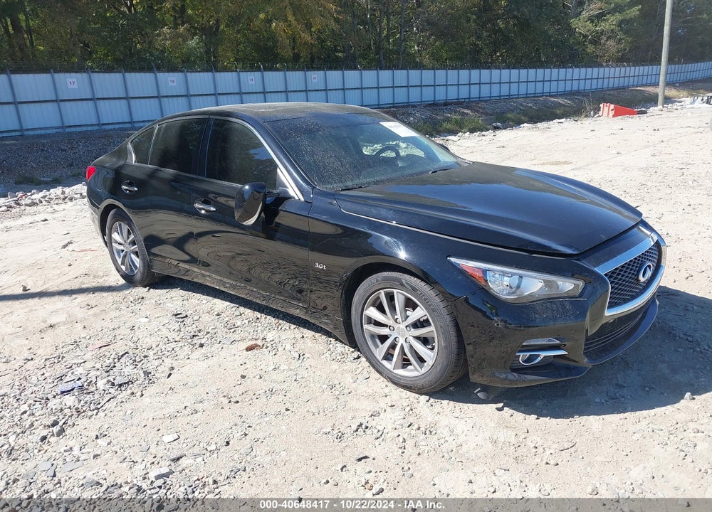 2016 INFINITI Q50 3.0T PREMIUM VIN: JN1EV7AR2GM343167