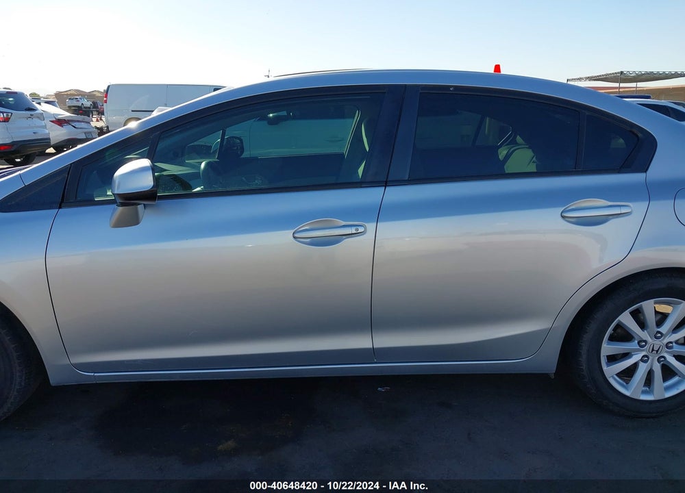 2012 HONDA CIVIC EX VIN: 2HGFB2F86CH531315
