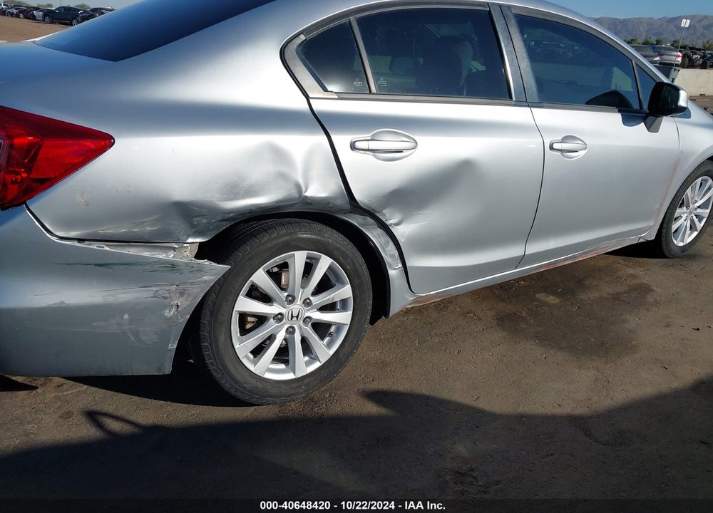 2012 HONDA CIVIC EX VIN: 2HGFB2F86CH531315