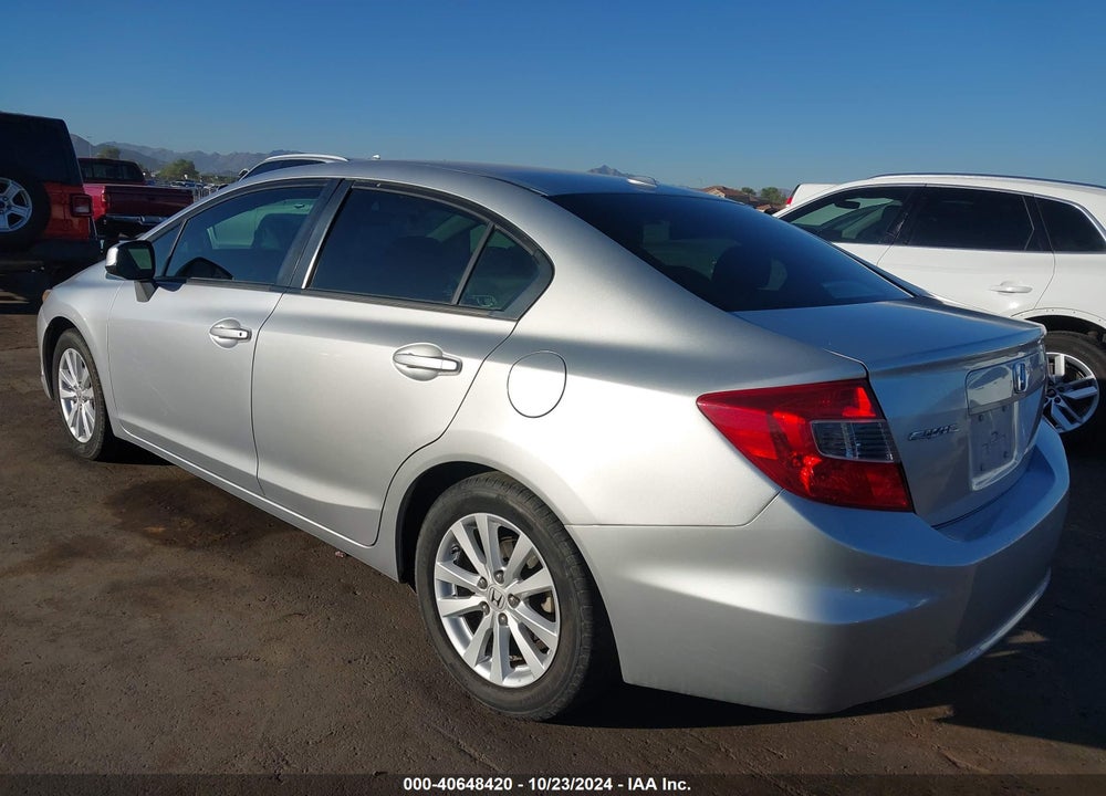 2012 HONDA CIVIC EX VIN: 2HGFB2F86CH531315