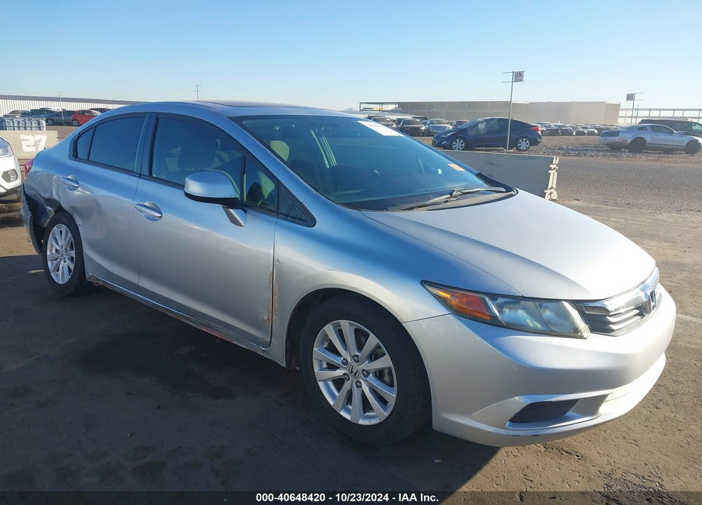 2012 HONDA CIVIC EX VIN: 2HGFB2F86CH531315