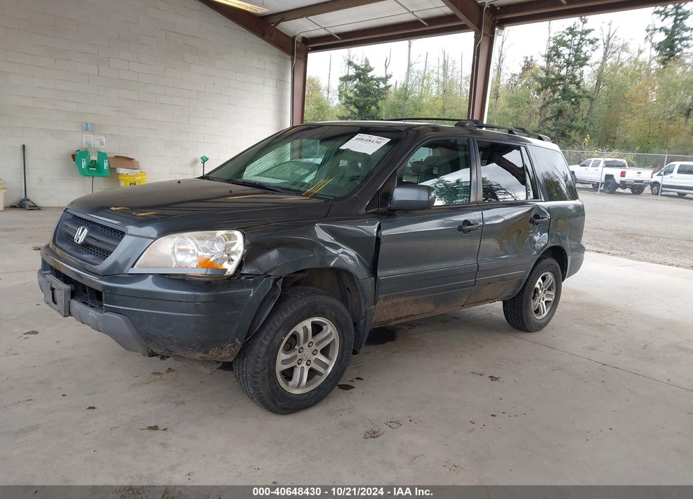 2003 HONDA PILOT EX-L VIN: 2HKYF18523H539668