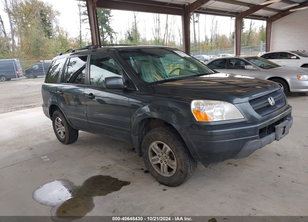 2003 HONDA PILOT EX-L VIN: 2HKYF18523H539668