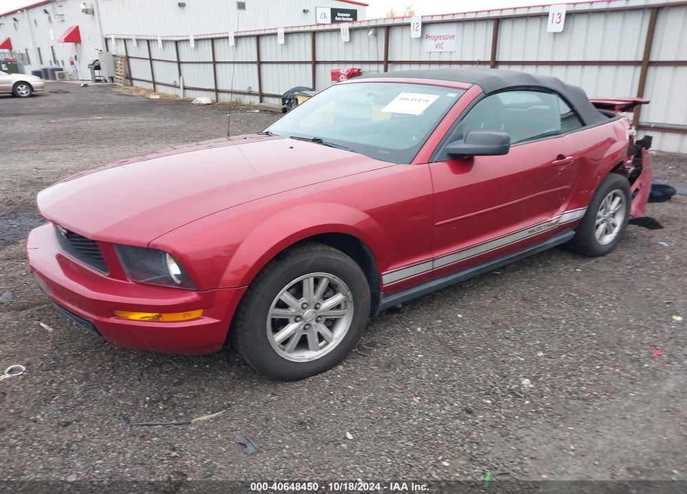 2007 FORD MUSTANG V6 DELUXE/V6 PREMIUM VIN: 1ZVFT84NX75330650