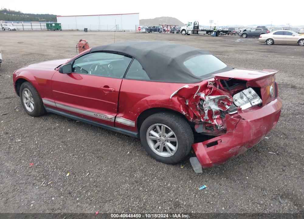 2007 FORD MUSTANG V6 DELUXE/V6 PREMIUM VIN: 1ZVFT84NX75330650