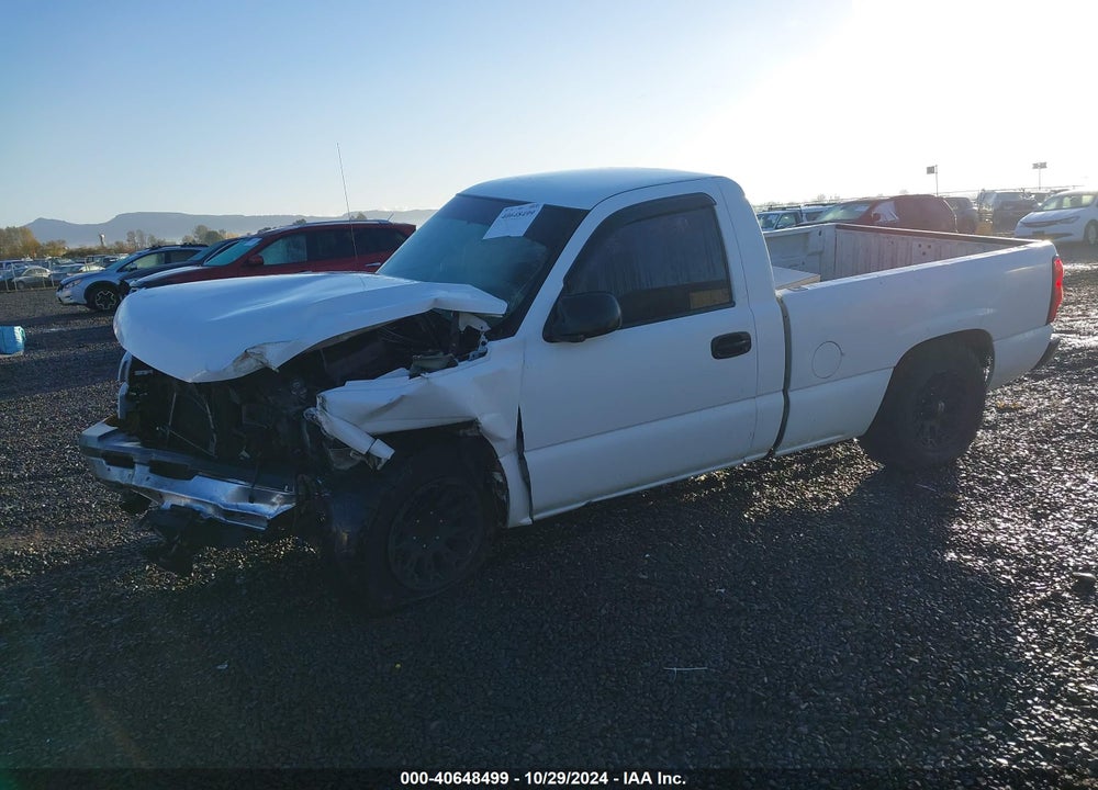 2007 CHEVROLET SILVERADO 1500 CLASSIC WORK TRUCK VIN: 1GCEC14X27Z189184