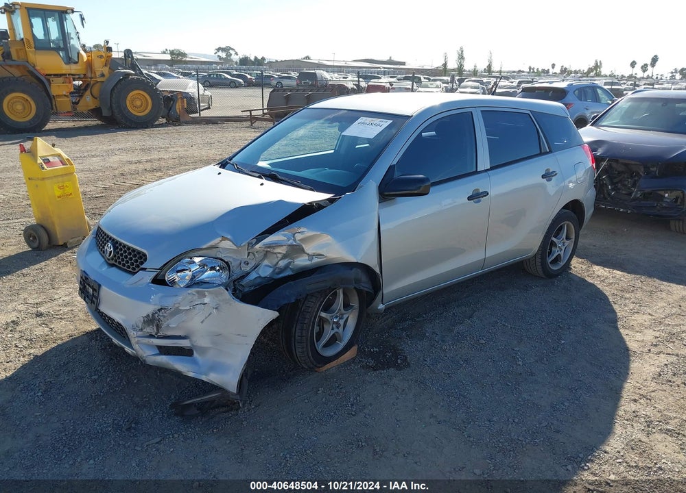 2004 TOYOTA MATRIX STANDARD VIN: 2T1KR32E44C303027
