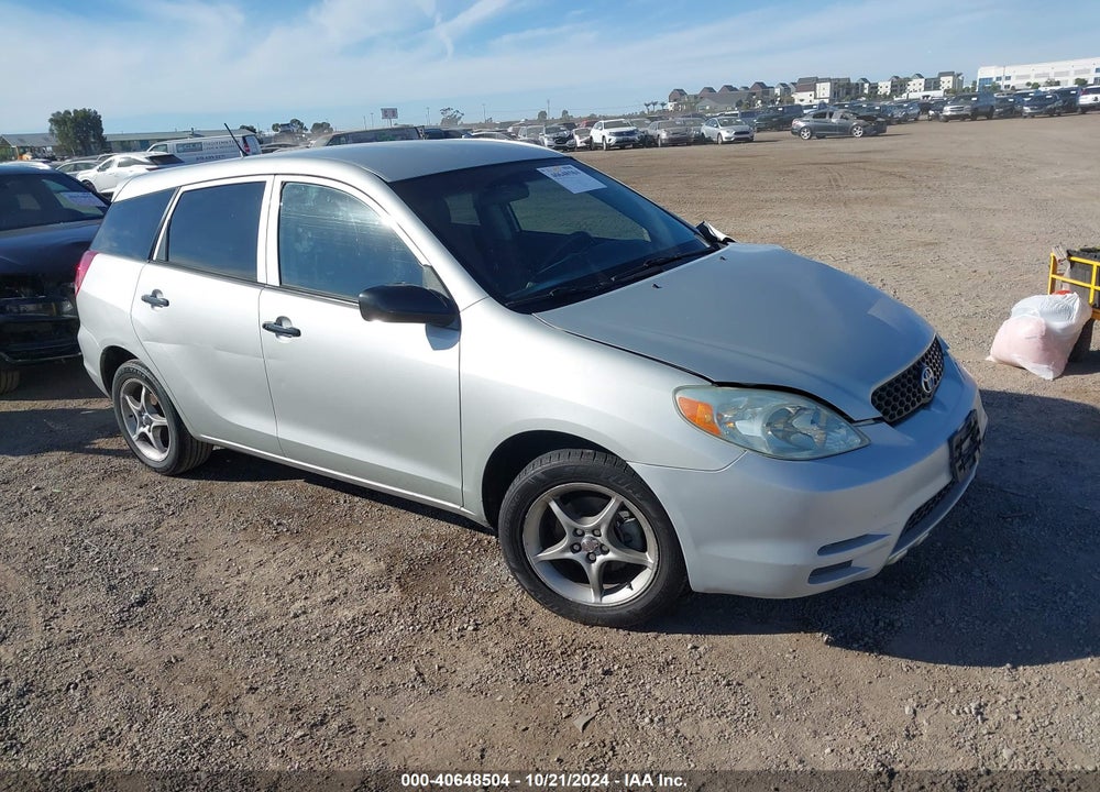 2004 TOYOTA MATRIX STANDARD VIN: 2T1KR32E44C303027