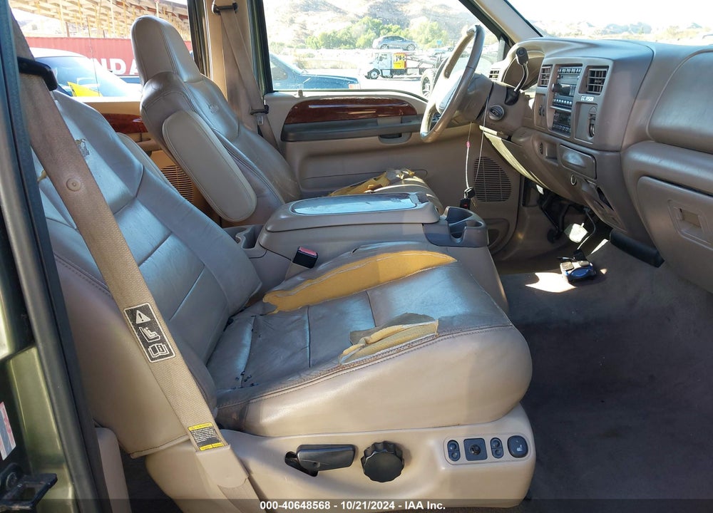 2002 FORD EXCURSION LIMITED VIN: 1FMNU42F12EB78861