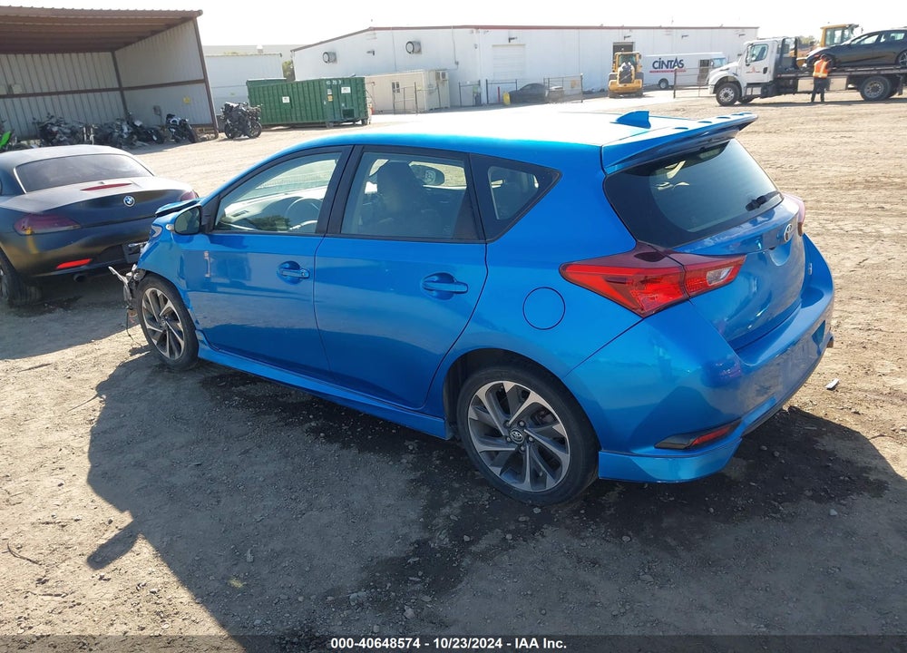 2017 TOYOTA COROLLA IM VIN: JTNKARJE8HJ527645