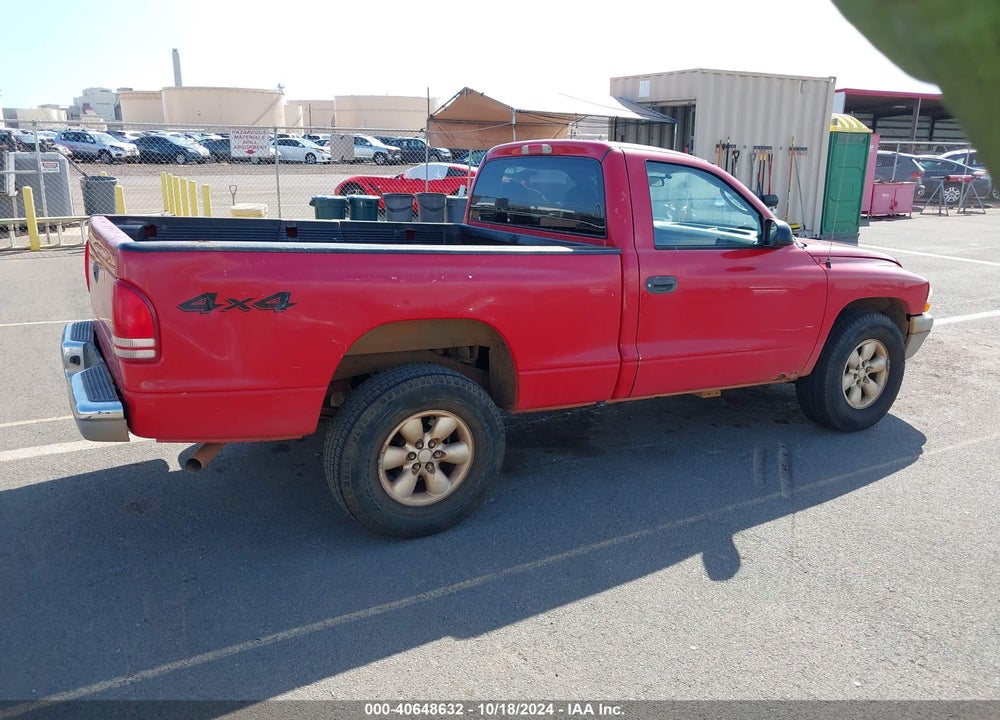 2004 DODGE DAKOTA SLT VIN: 1D7GG46K74S709096