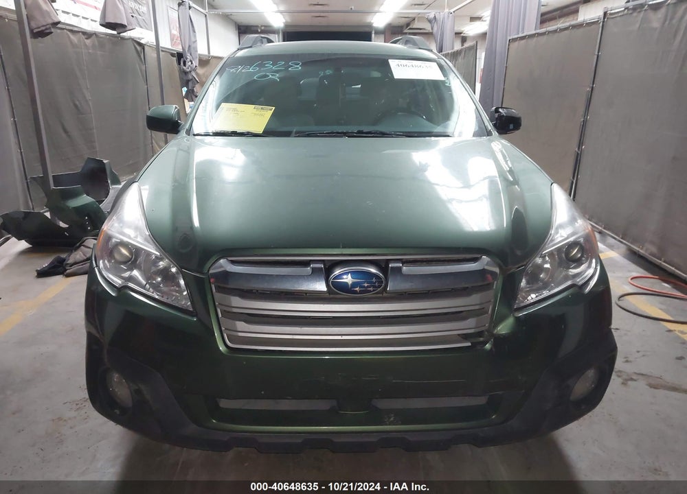 2013 SUBARU OUTBACK 2.5I PREMIUM VIN: 4S4BRBGC0D3211905