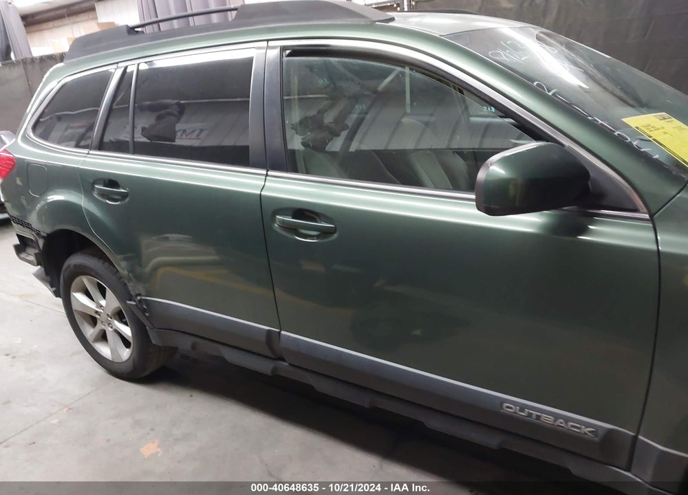 2013 SUBARU OUTBACK 2.5I PREMIUM VIN: 4S4BRBGC0D3211905