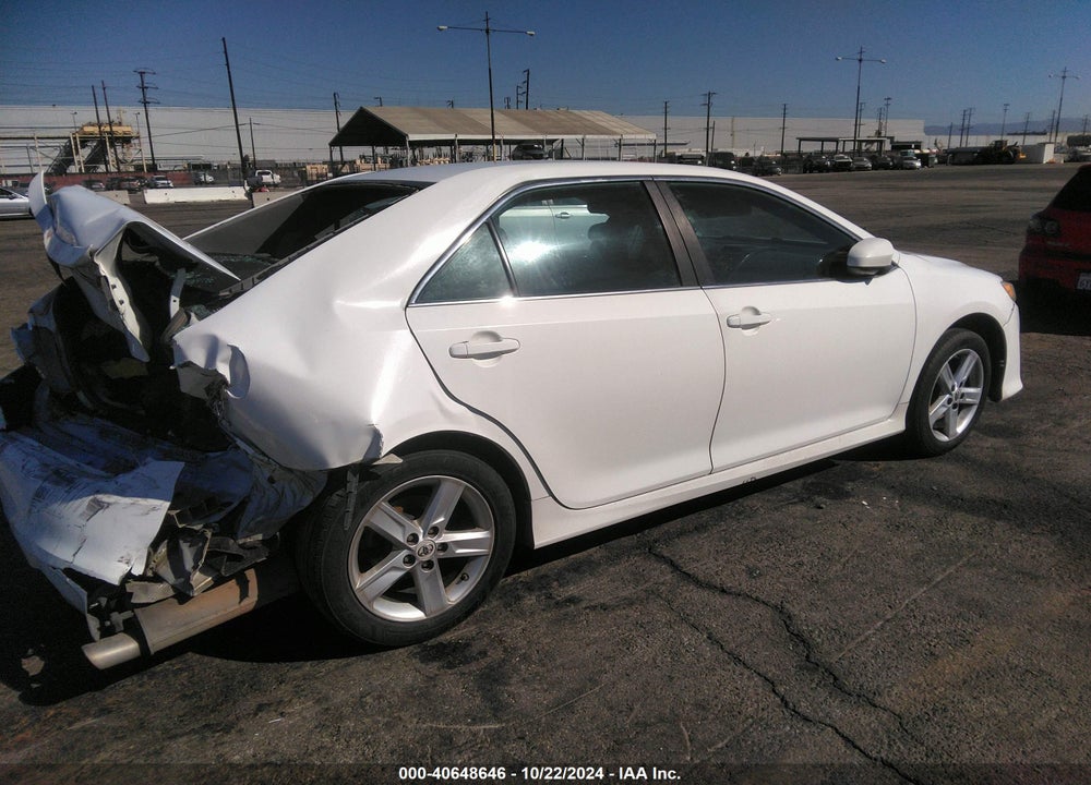 2012 TOYOTA CAMRY SE VIN: 4T1BF1FK8CU573744