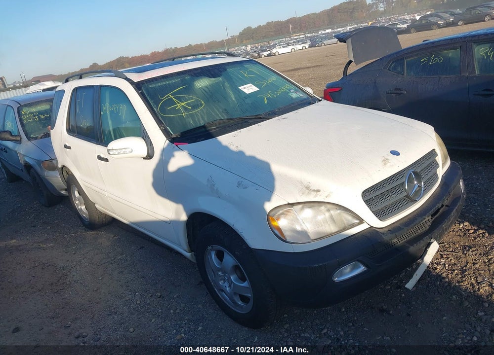2002 MERCEDES-BENZ ML 320 VIN: 4JGAB54EX2A319030