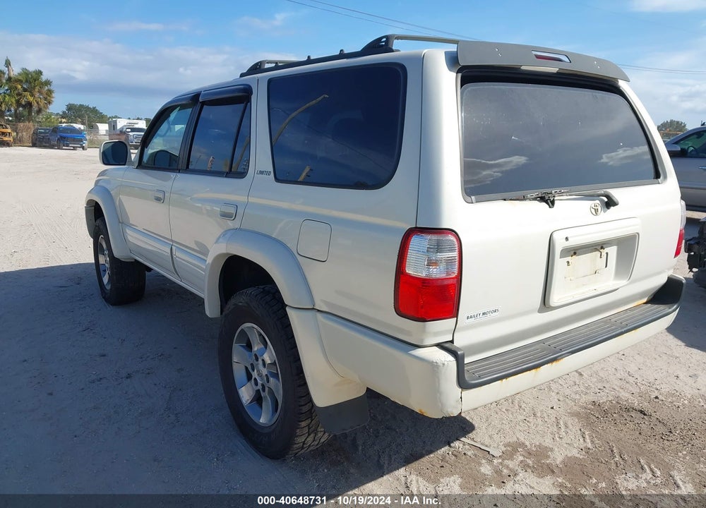 2002 TOYOTA 4RUNNER LIMITED VIN: JT3HN87R029068874