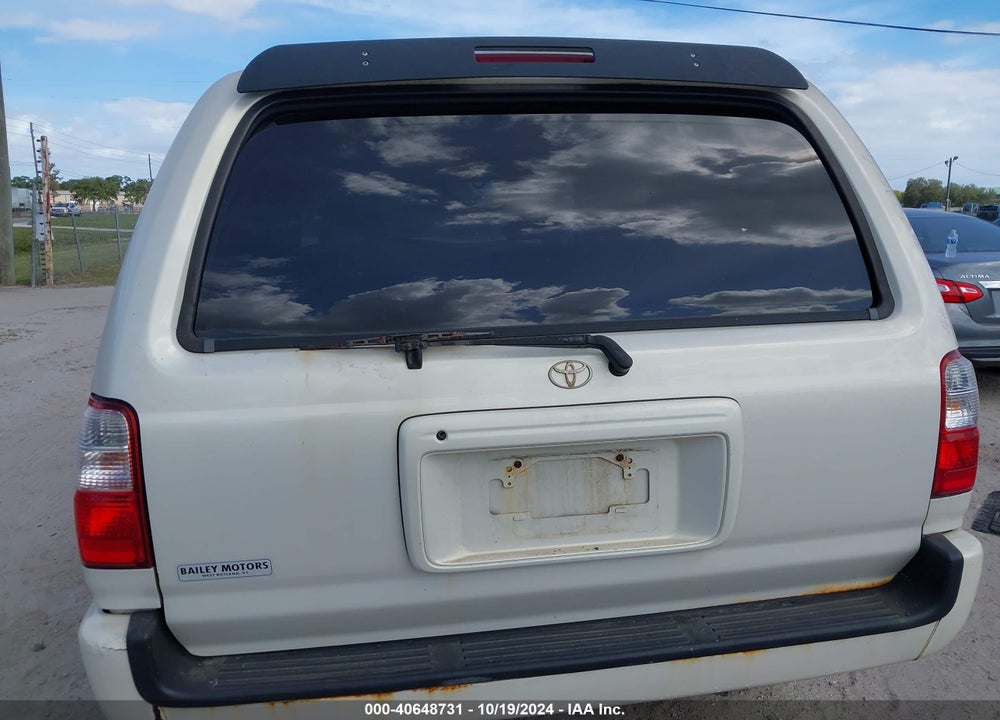 2002 TOYOTA 4RUNNER LIMITED VIN: JT3HN87R029068874