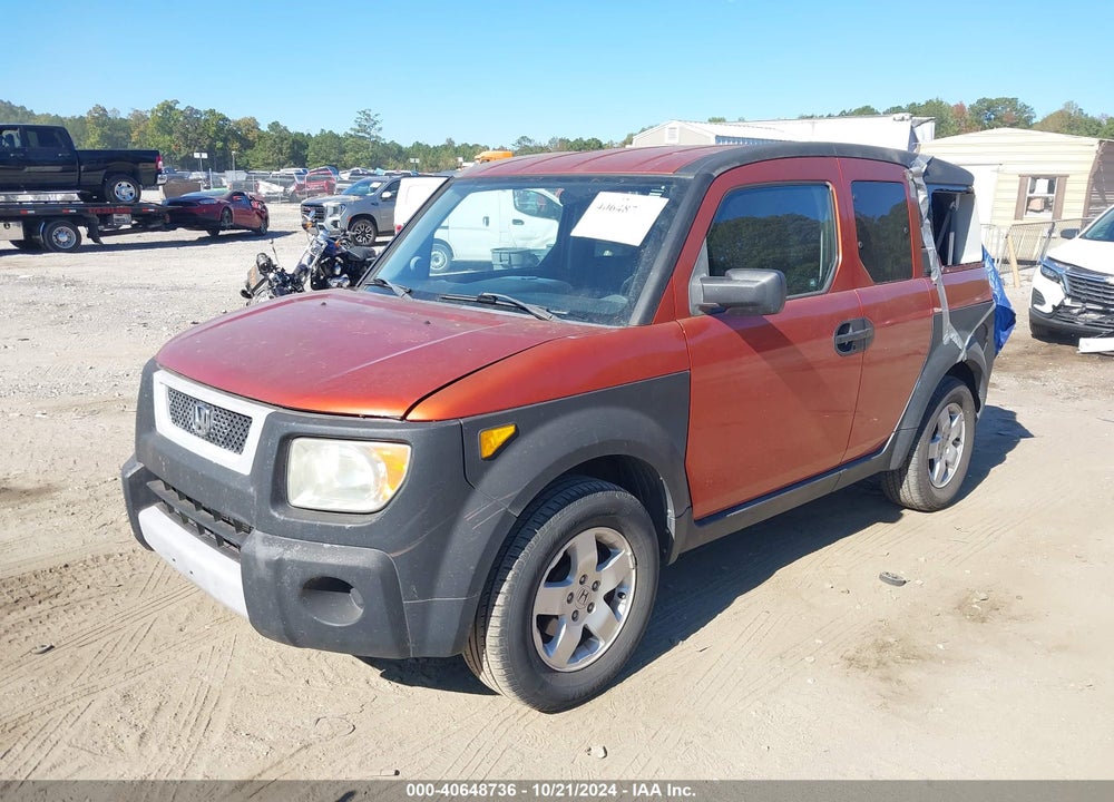2004 HONDA ELEMENT EX VIN: 5J6YH18524L006737