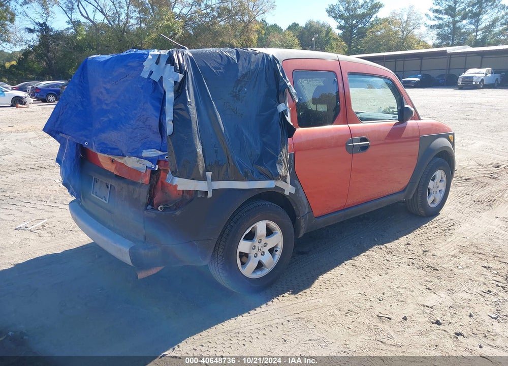 2004 HONDA ELEMENT EX VIN: 5J6YH18524L006737
