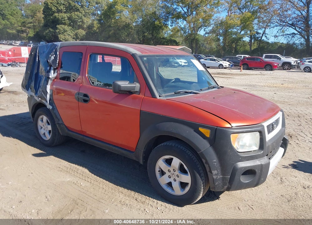 2004 HONDA ELEMENT EX VIN: 5J6YH18524L006737
