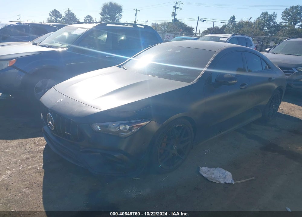 2022 MERCEDES-BENZ AMG CLA 45 4MATIC VIN: W1K5J5DB0NN270633