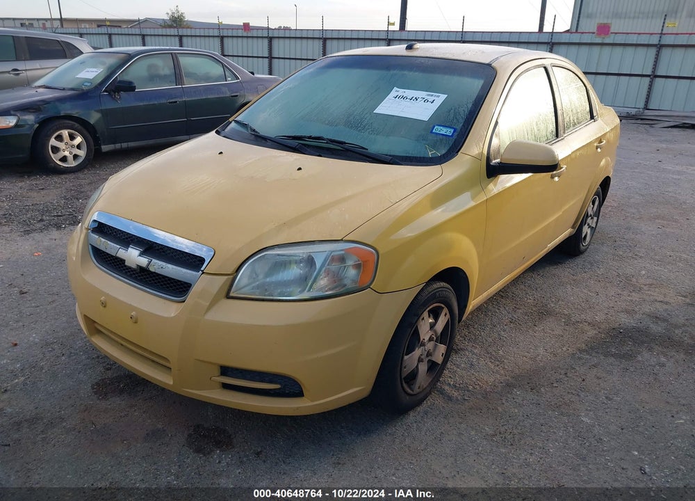 2010 CHEVROLET AVEO LT VIN: KL1TD5DE5AB131703