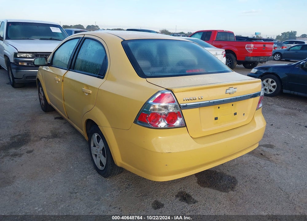 2010 CHEVROLET AVEO LT VIN: KL1TD5DE5AB131703