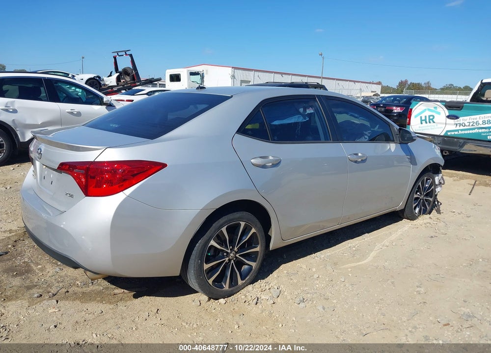 2018 TOYOTA COROLLA XSE VIN: 2T1BURHE5JC032550