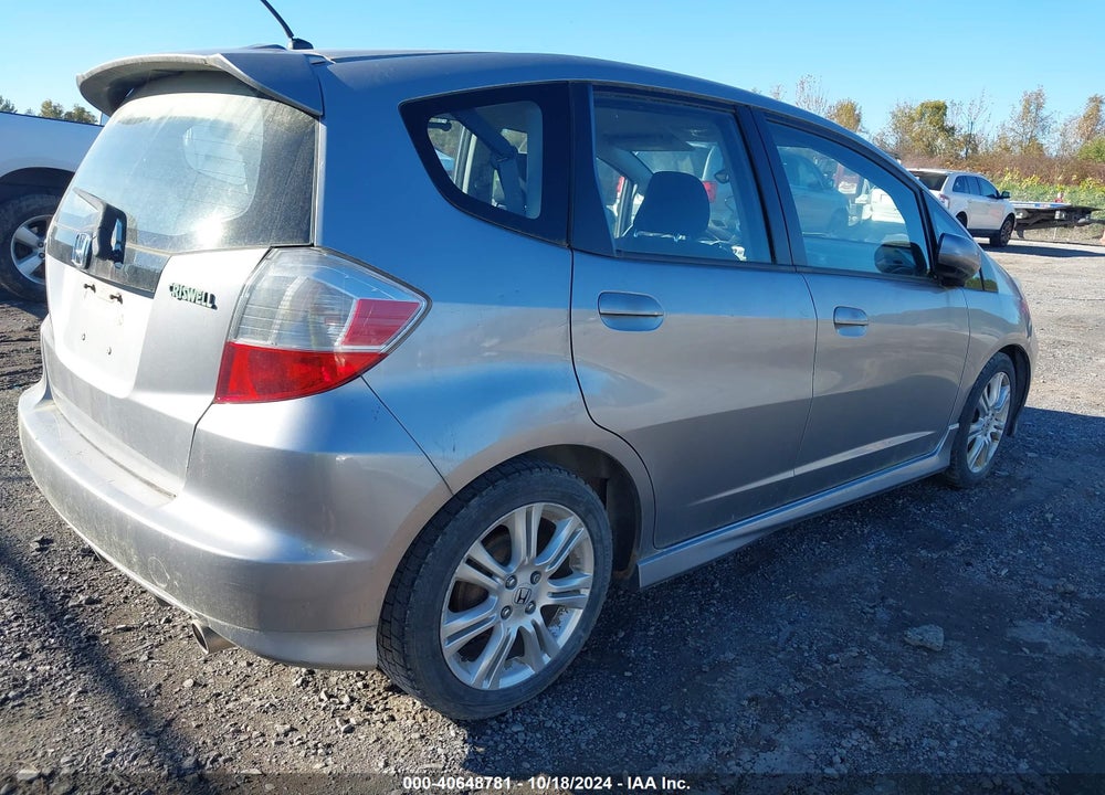 2010 HONDA FIT SPORT VIN: JHMGE8H49AS015610