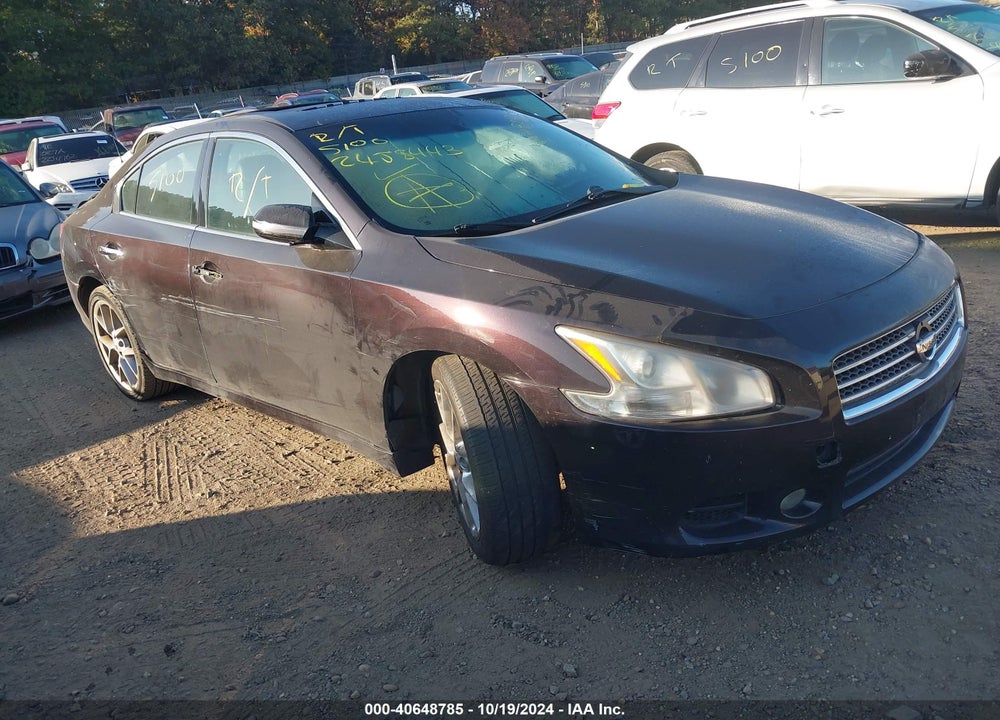 2010 NISSAN MAXIMA 3.5 SV VIN: 1N4AA5AP1AC821740