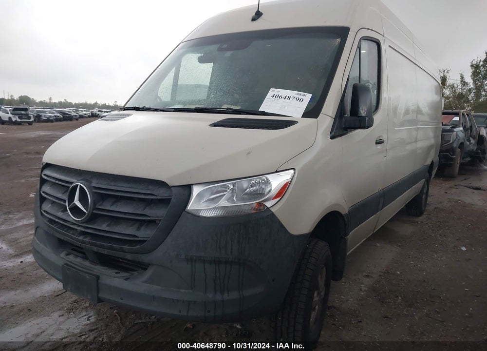 2022 MERCEDES-BENZ SPRINTER 2500 HIGH ROOF V6 VIN: W1Y4ECVY0NT101477