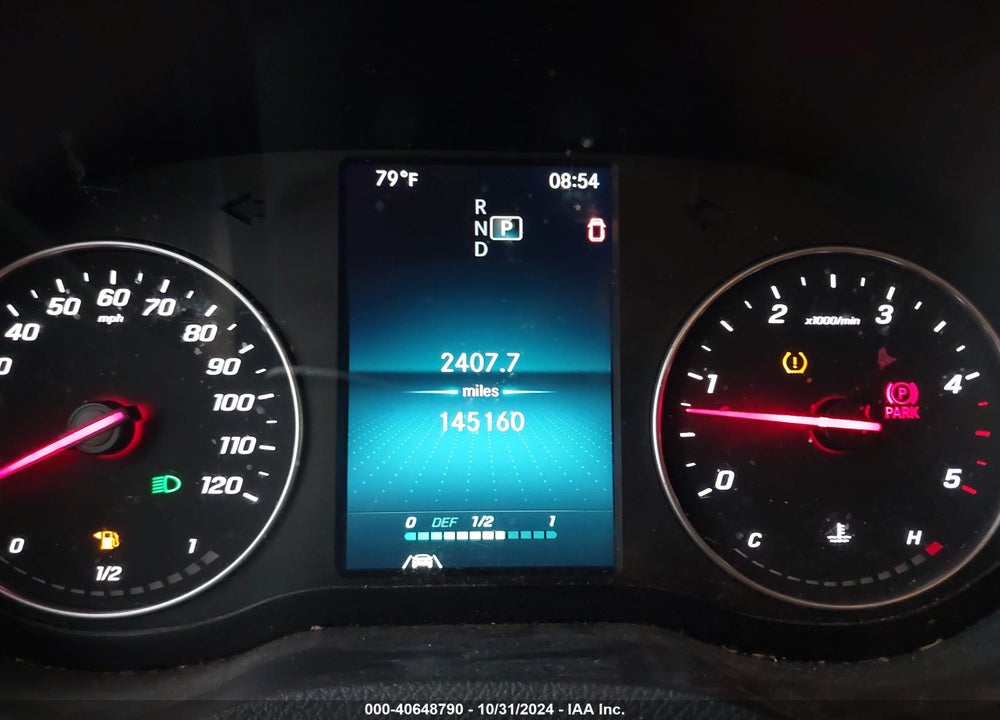 2022 MERCEDES-BENZ SPRINTER 2500 HIGH ROOF V6 VIN: W1Y4ECVY0NT101477