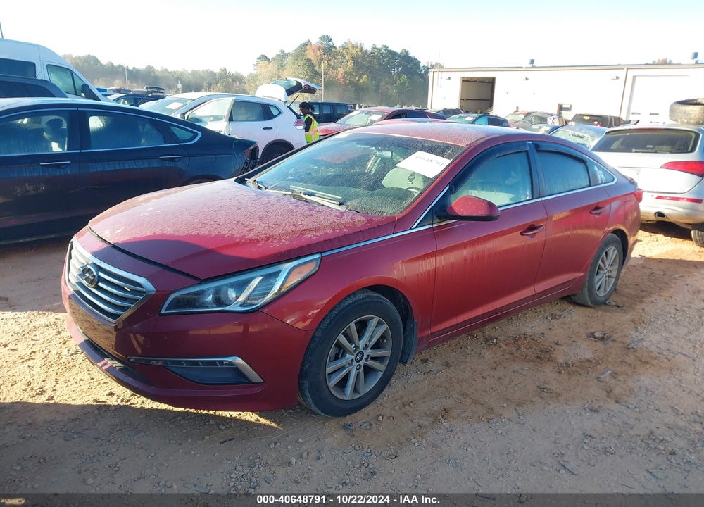 2015 HYUNDAI SONATA SE VIN: 5NPE24AF7FH176565