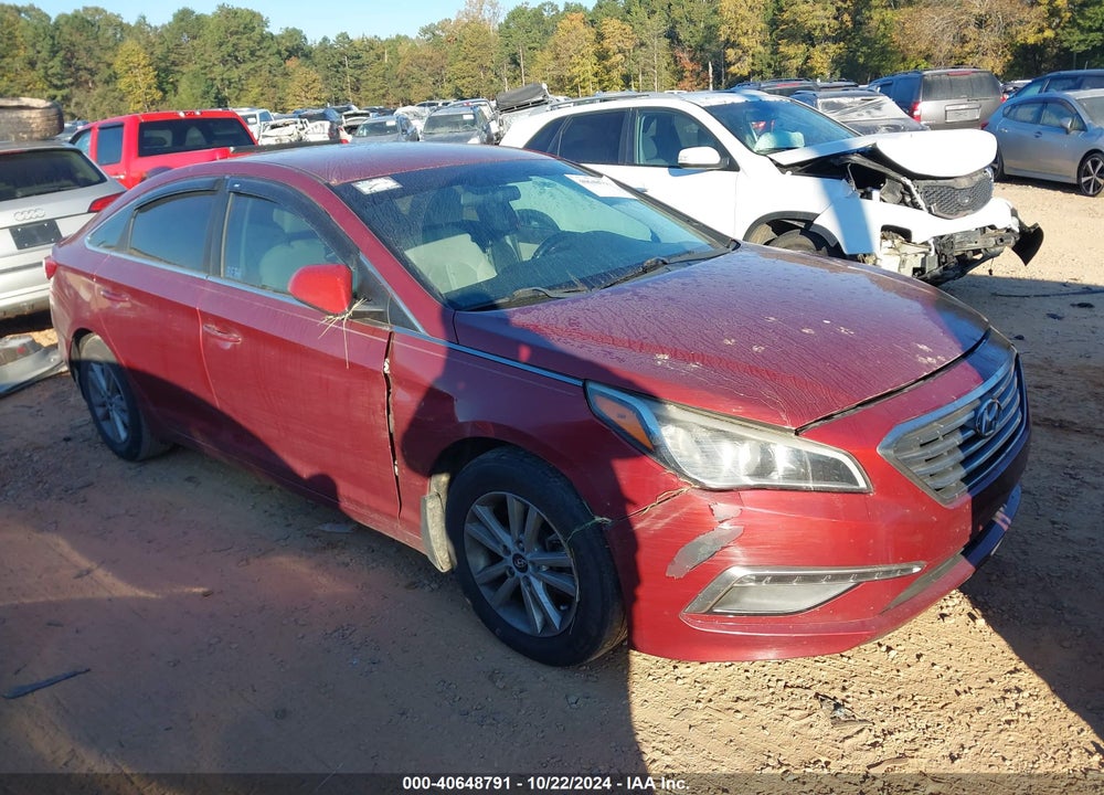 2015 HYUNDAI SONATA SE VIN: 5NPE24AF7FH176565