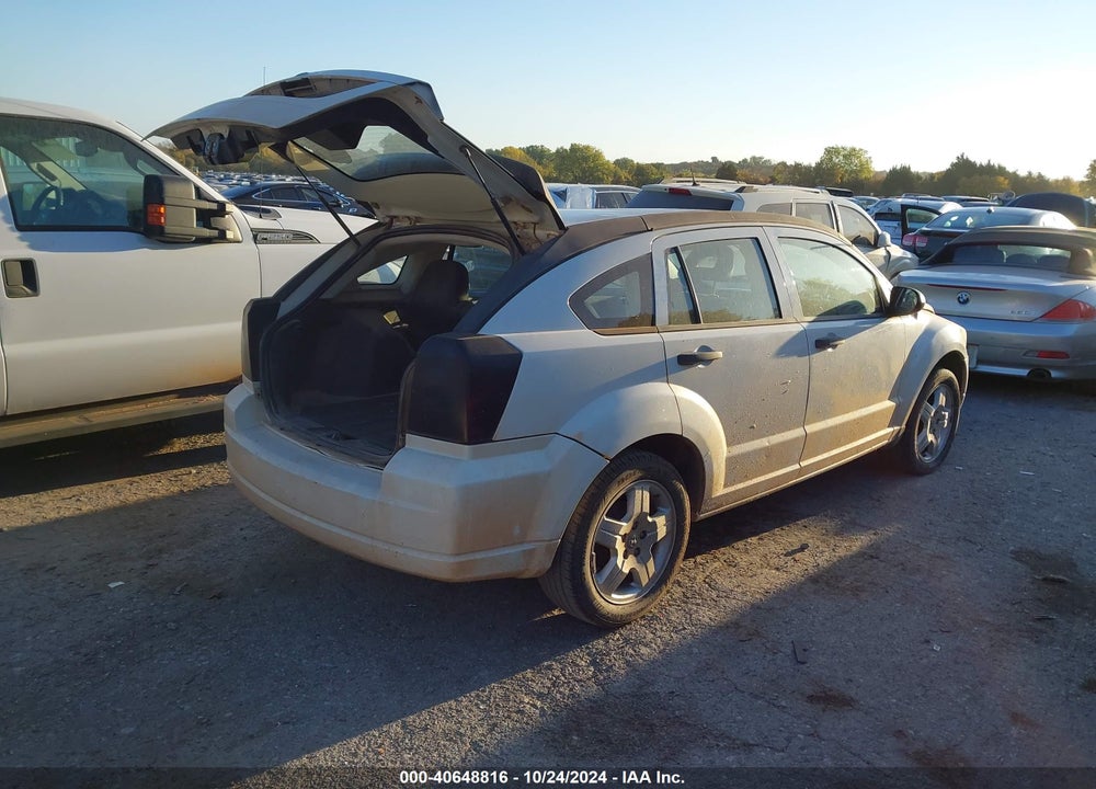 2008 DODGE CALIBER SE VIN: 1B3HB28B68D735733