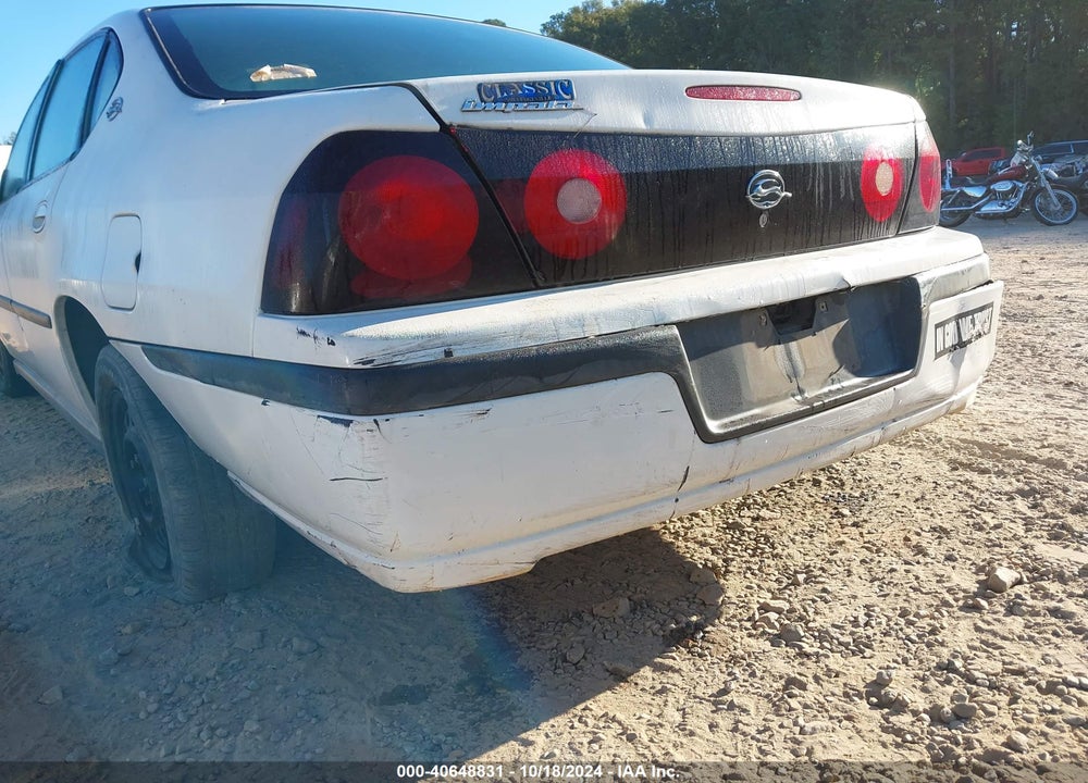2004 CHEVROLET IMPALA VIN: 2G1WF52E449340920